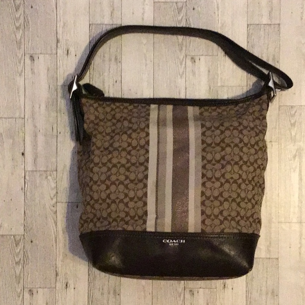 Coach Brown Shoulder Bag
